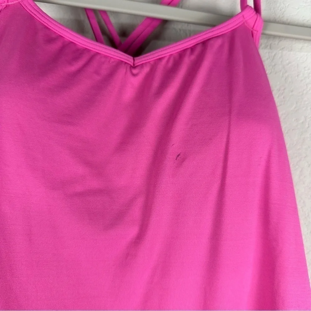 Lululemon Pink Paradise Make A Move Athleisure Athletic Tank Top Size 4